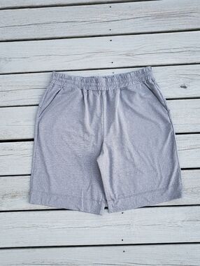 Dip Men's Grey Pull On Athletic Shorts Size Large
